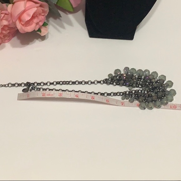 Pretty multicolored gray stones necklace 💙 - Picture 4 of 4